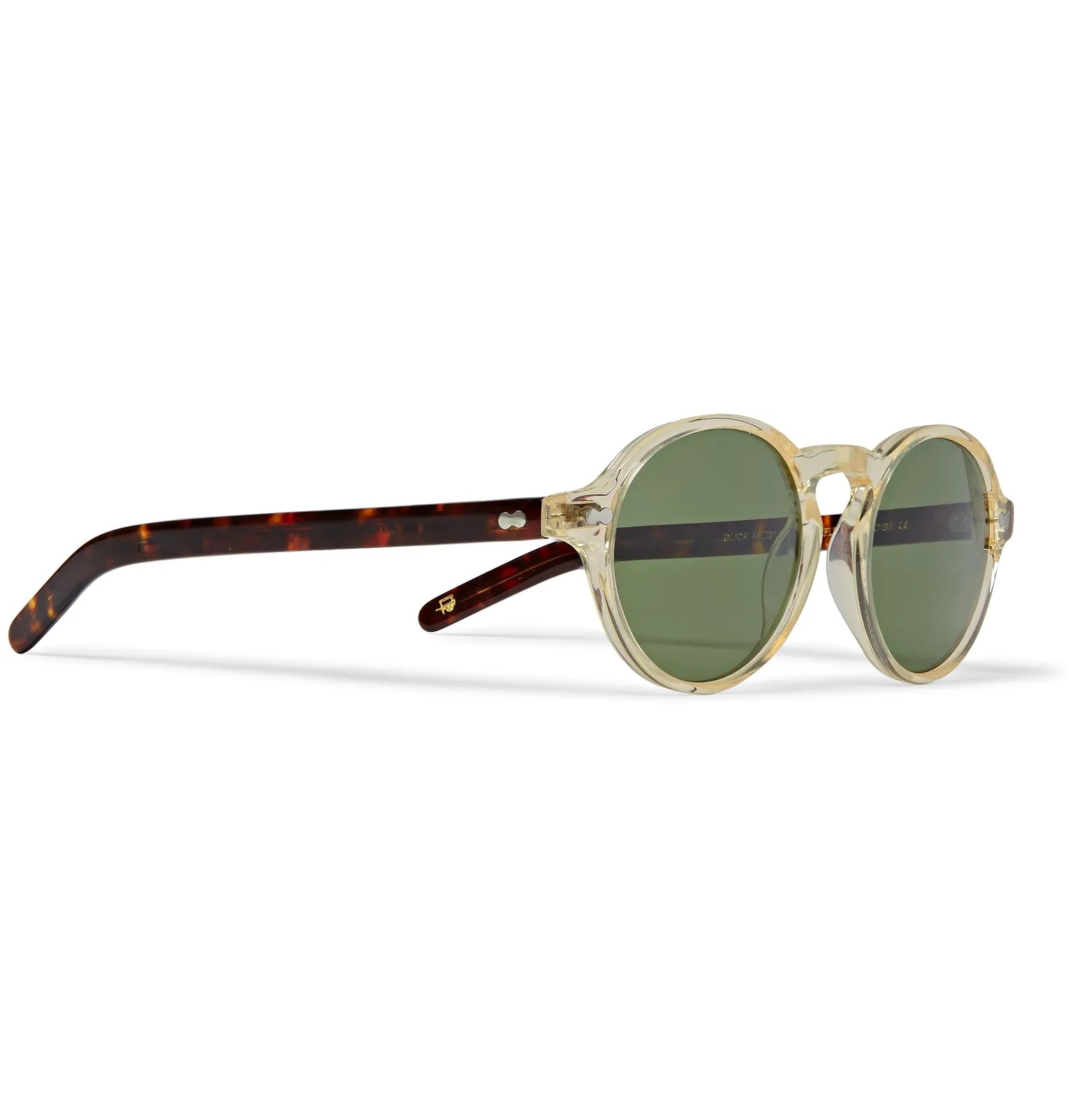 Glick Round-frame Tortoiseshell Acetate Sunglasses - 3