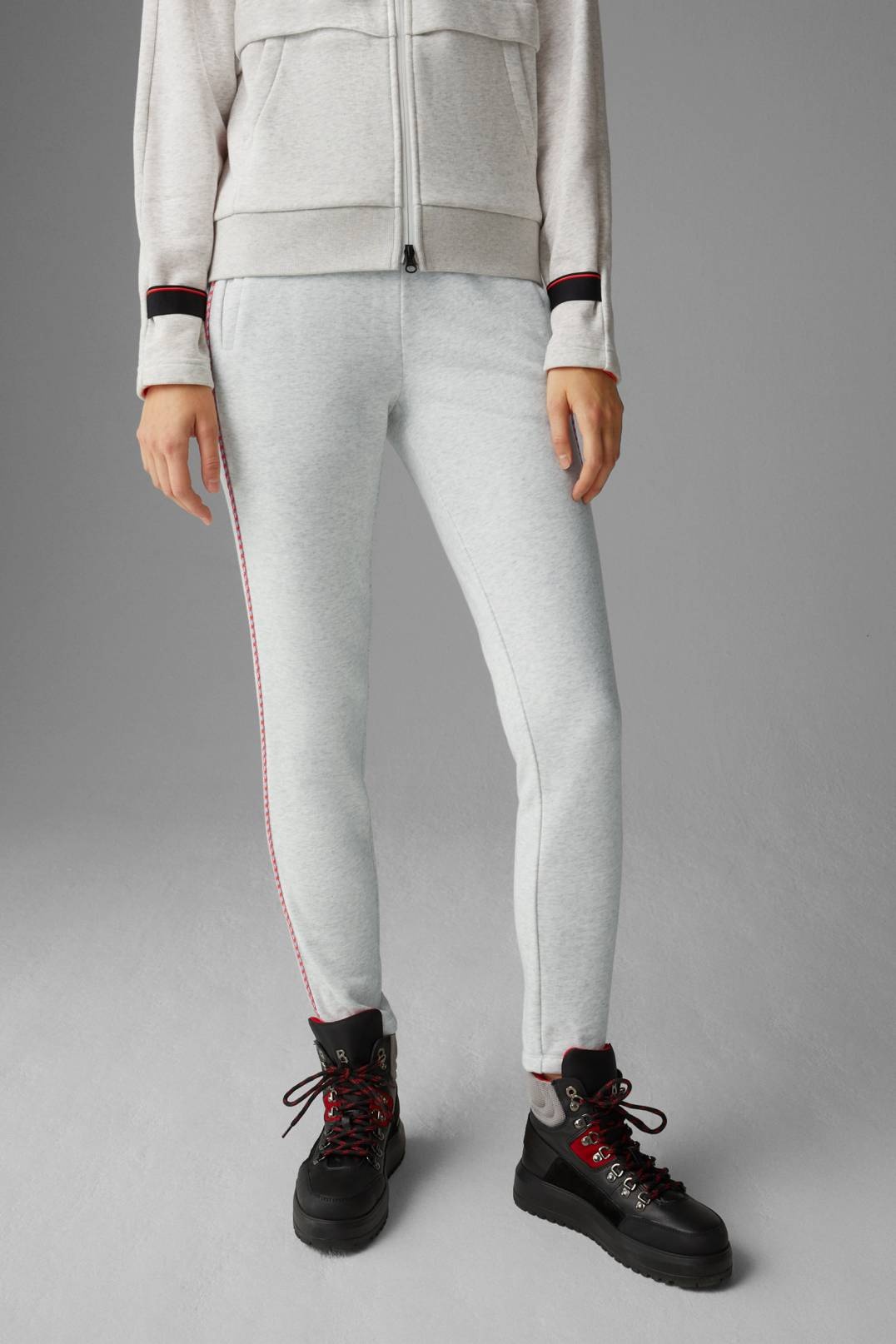 THEA JOGGING TROUSERS IN LIGHT GREY - 2