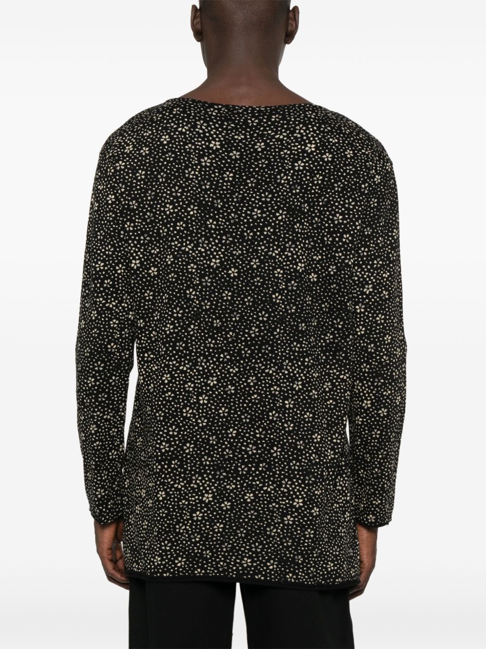 floral-print T-shirt - 3