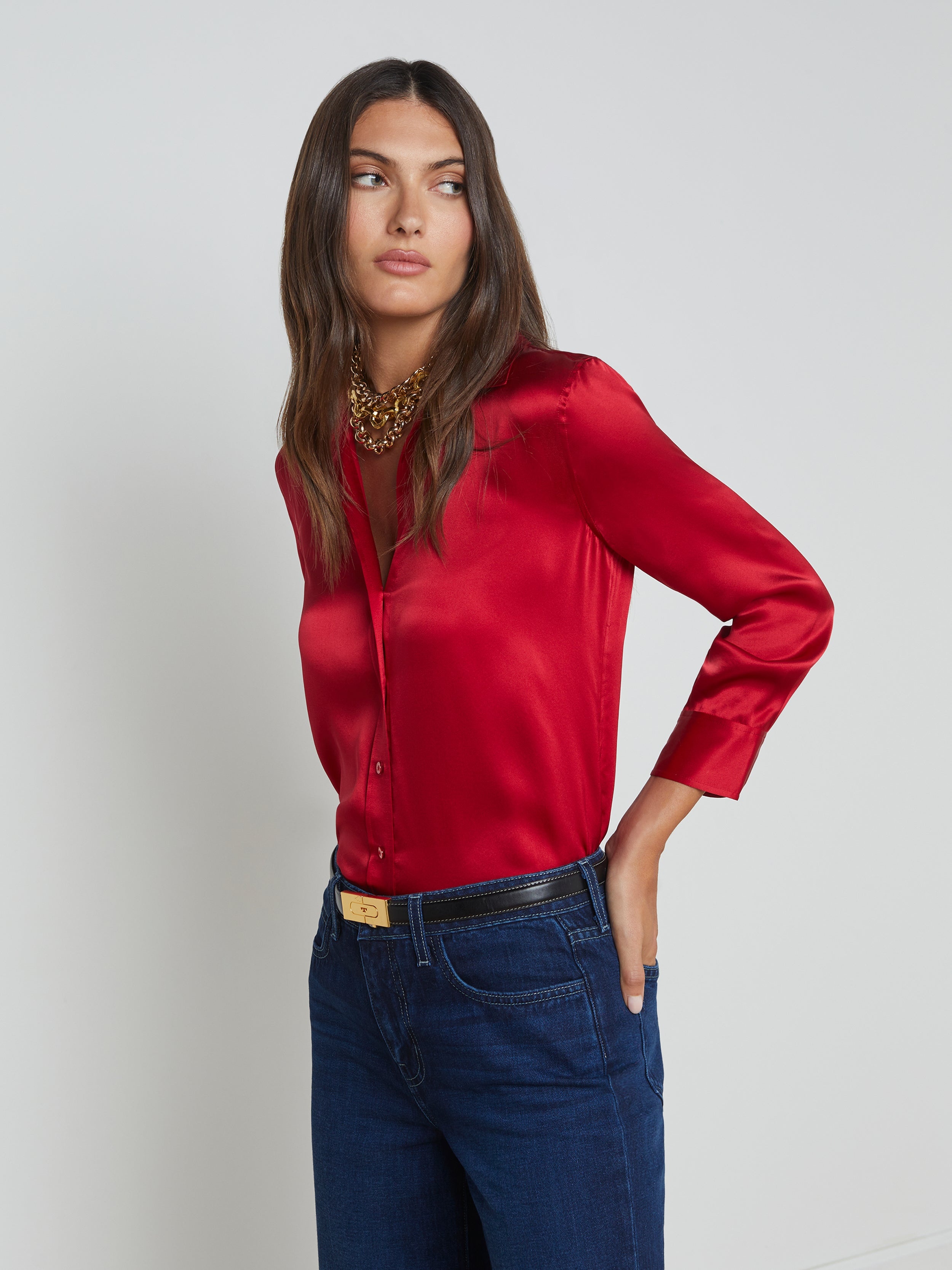 Dani Silk Blouse - 4