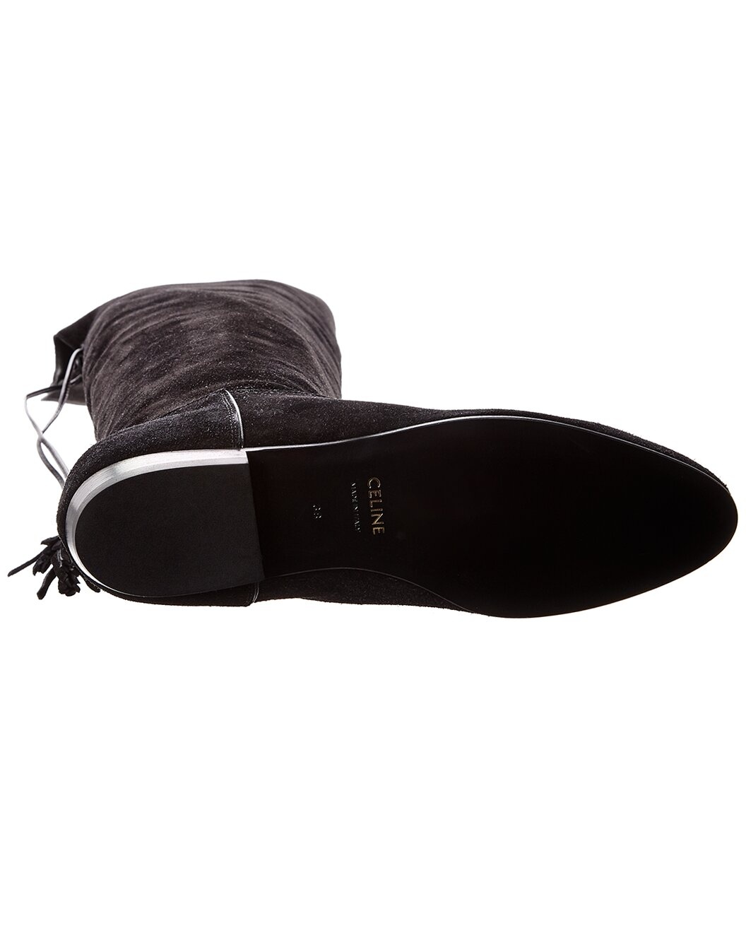 CELINE Chat Botte Suede Boot - 4