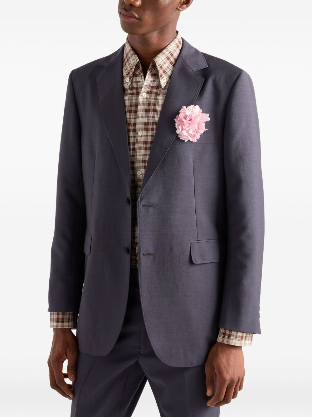 wool blazer - 4