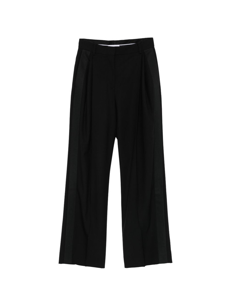 pleated tailored trousers 1