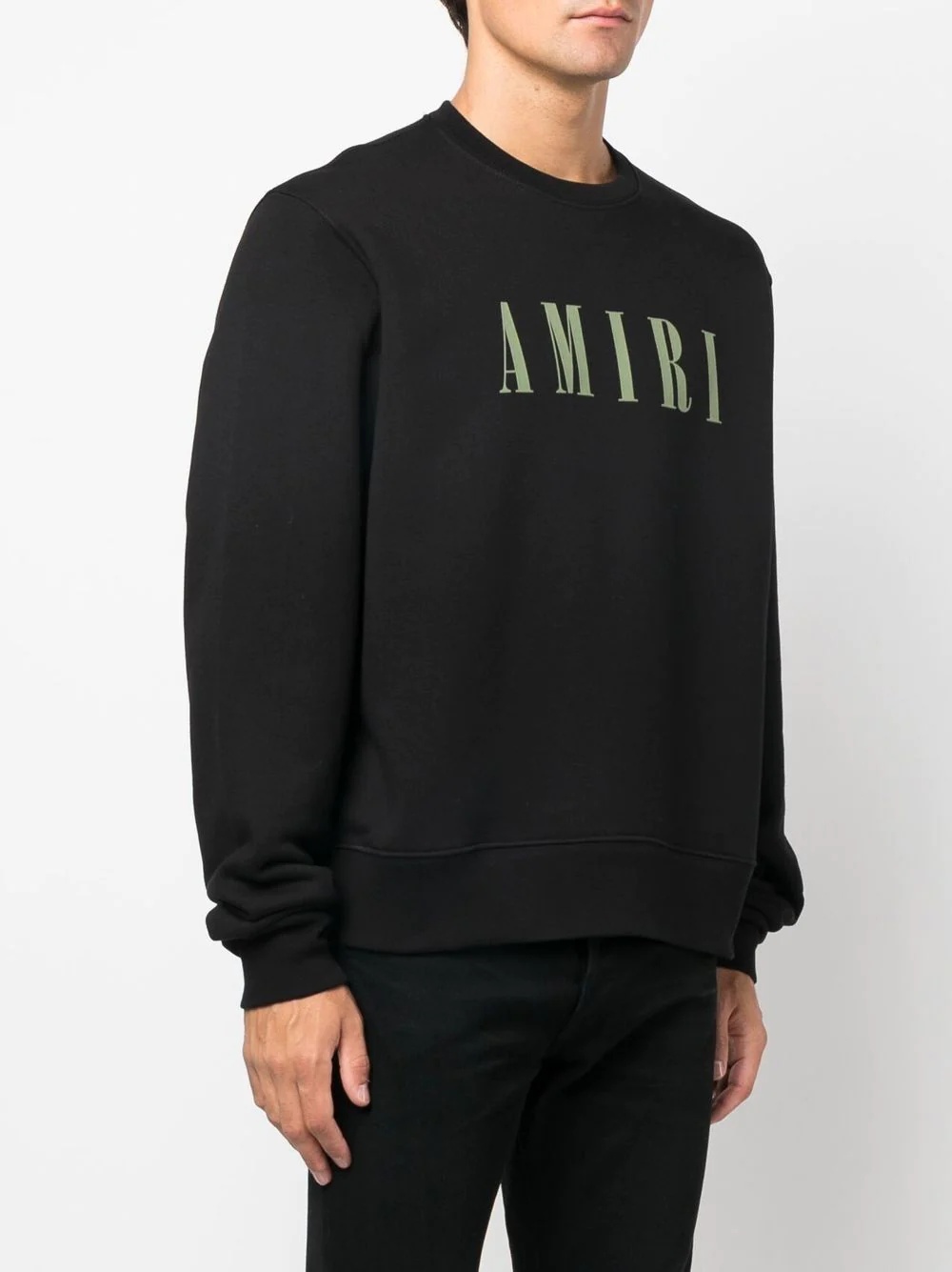 logo-print detail sweatshirt - 3