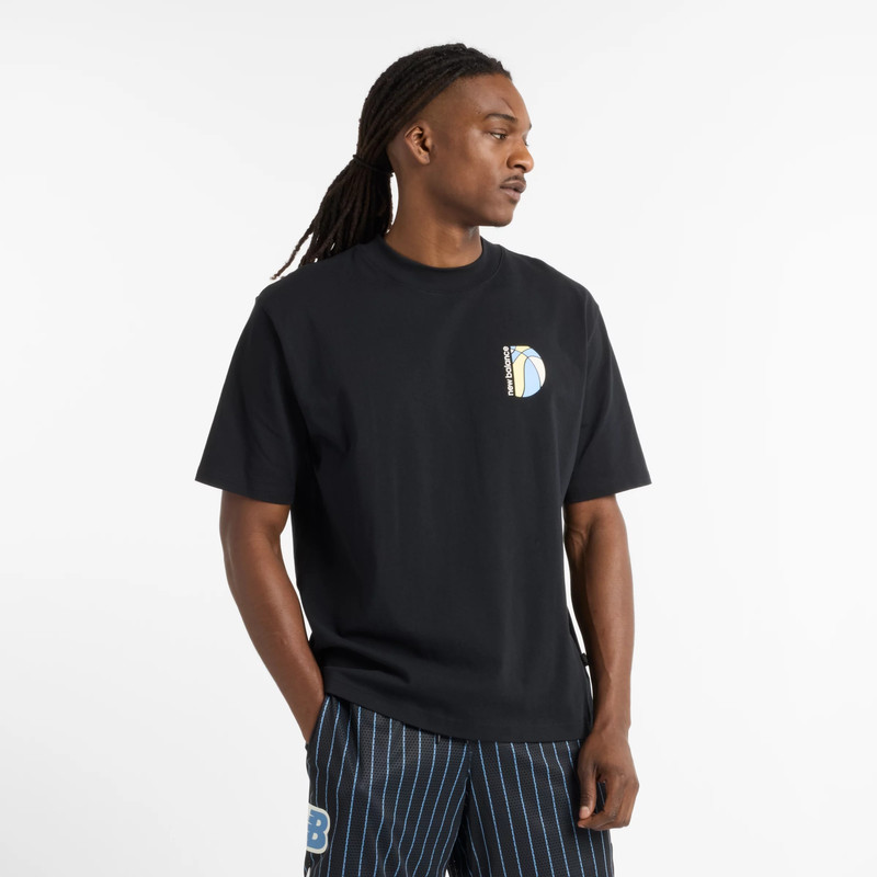 Men's Hoops Mosaic Court Graphic T-Shirt - 1
