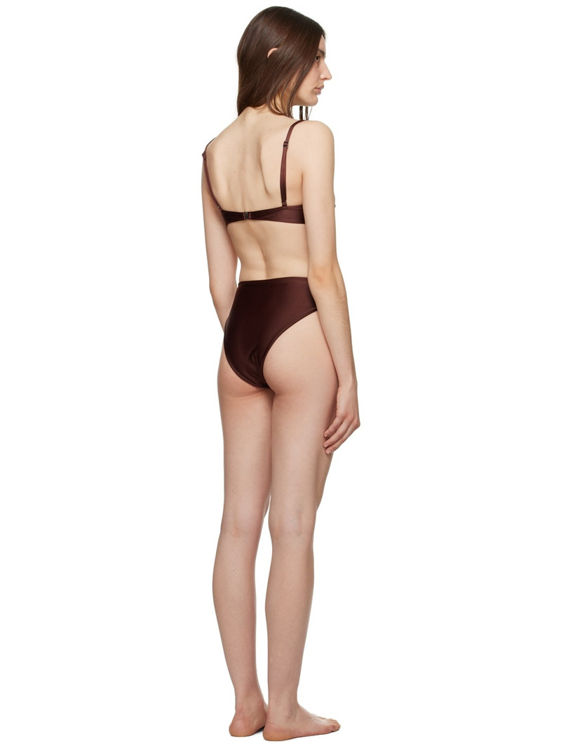 HAIGHT Burgundy Monica & Hotpants Bikini outlook