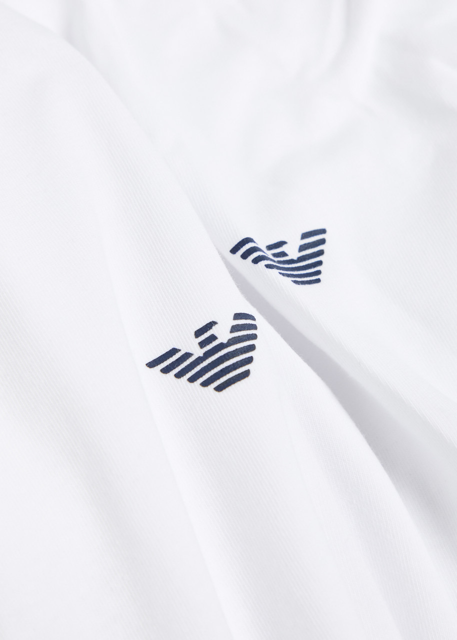 Emporio Armani Logo Stretch-cotton T-shirt - 4