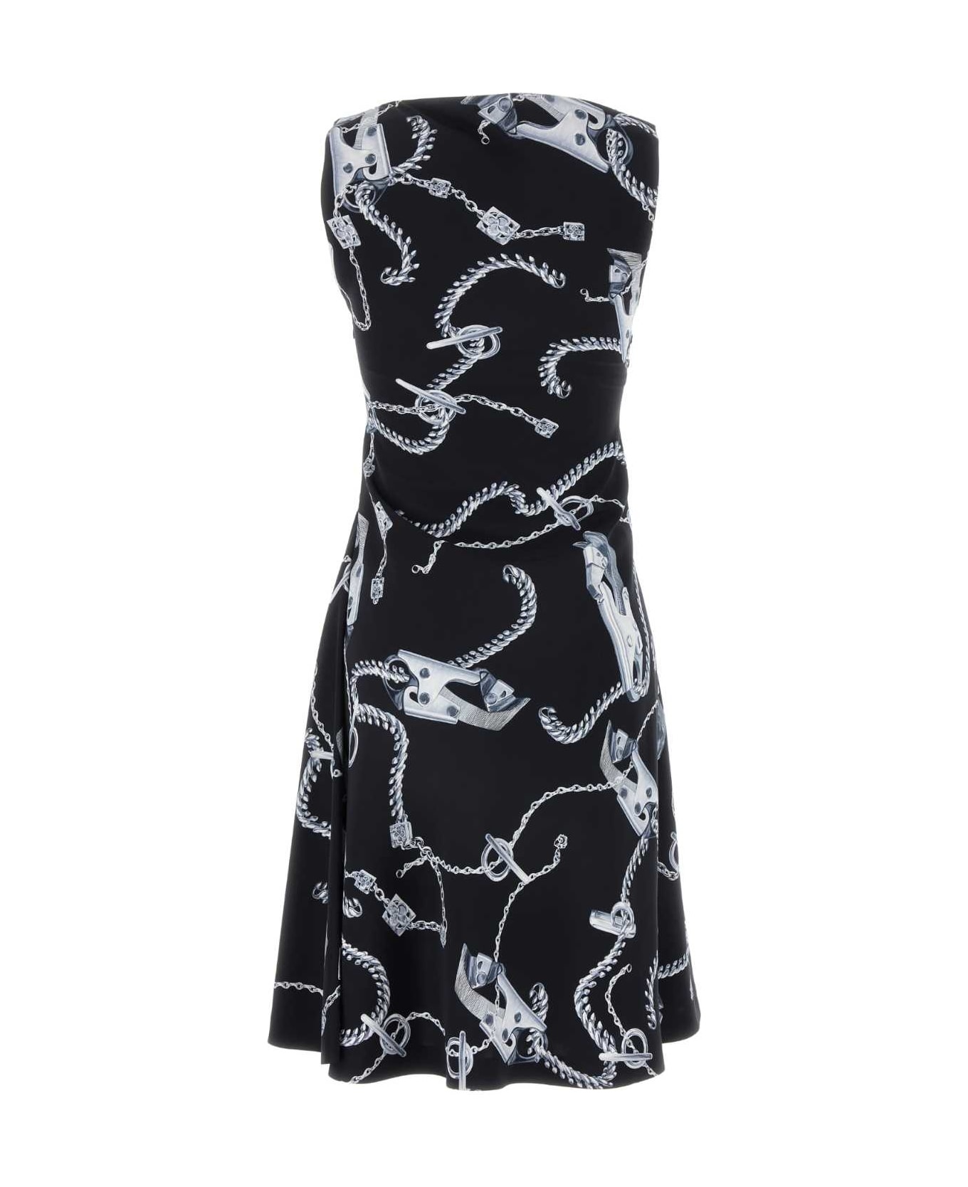 Printed Viscose Dress - 2
