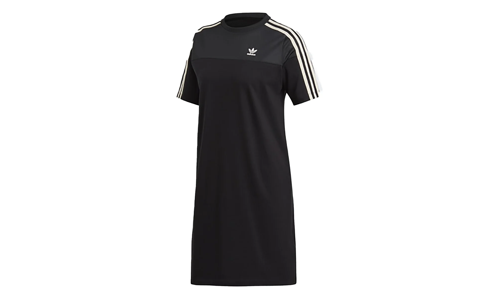 Drapey Silhouette T-Shirt Dress "Black" DU9944 - 1