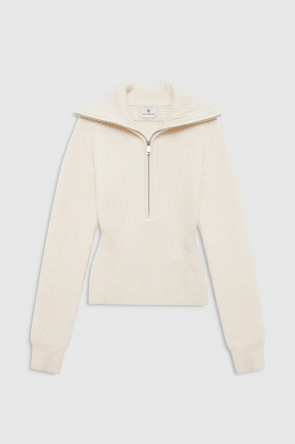 June Trucker Collar Sweater - Ecru - 1