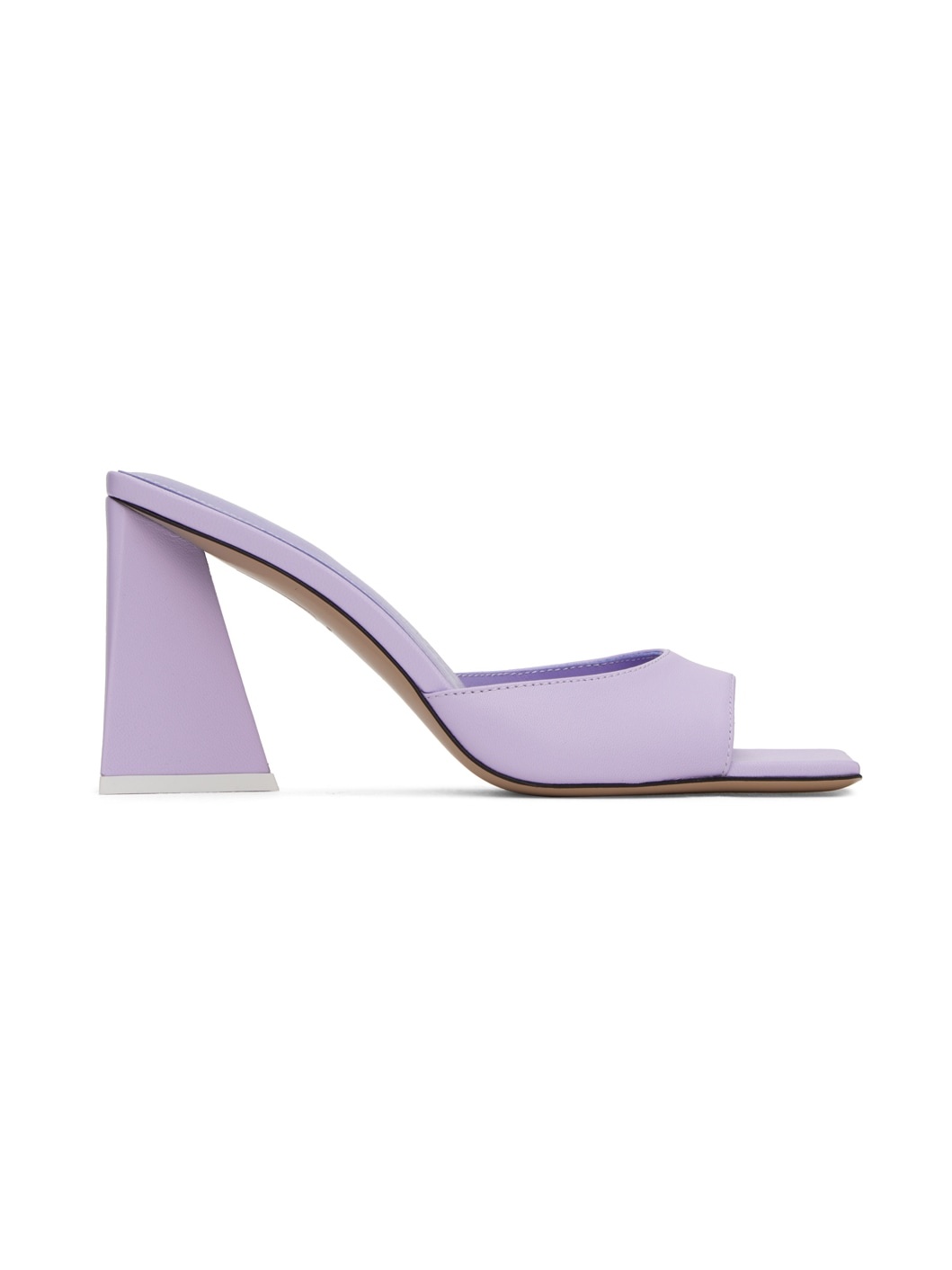 Purple Mini Devon Mules - 1