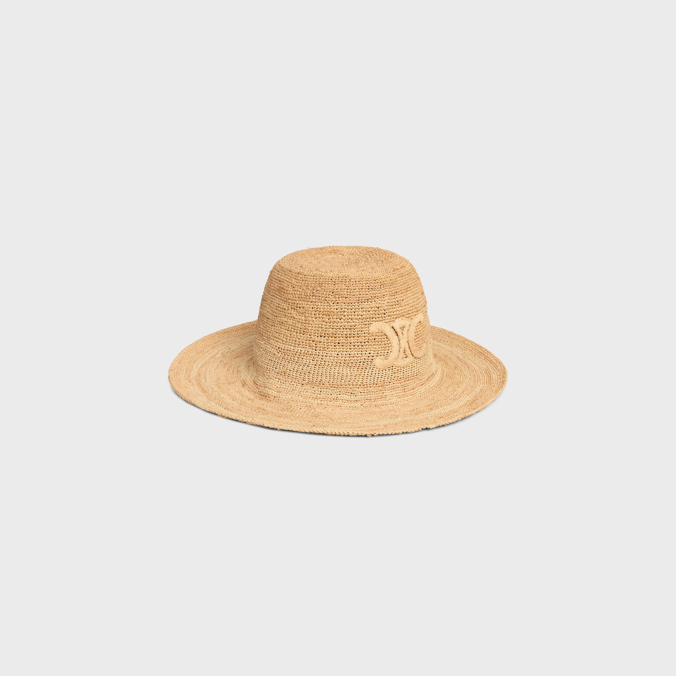 triomphe hat in raffia - 2