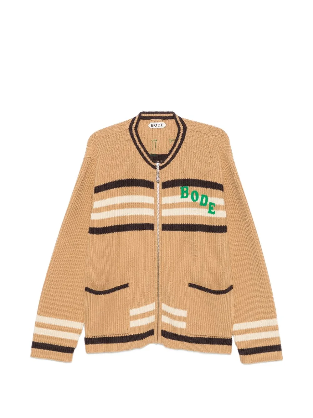 Timber stripe cardigan - 1