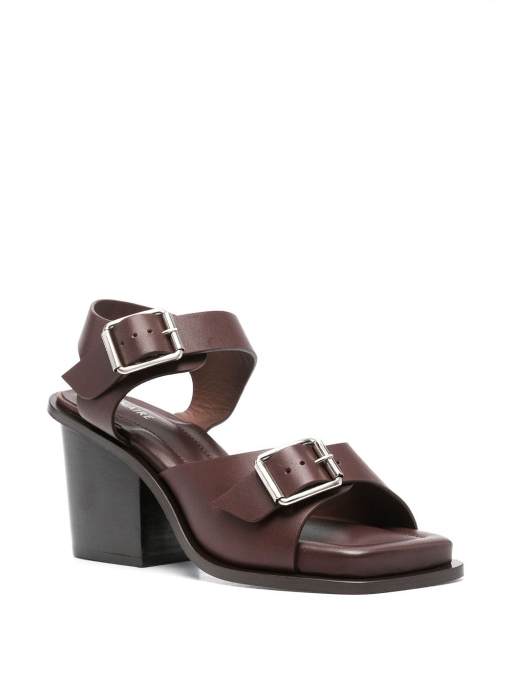 90mm leather sandals - 2