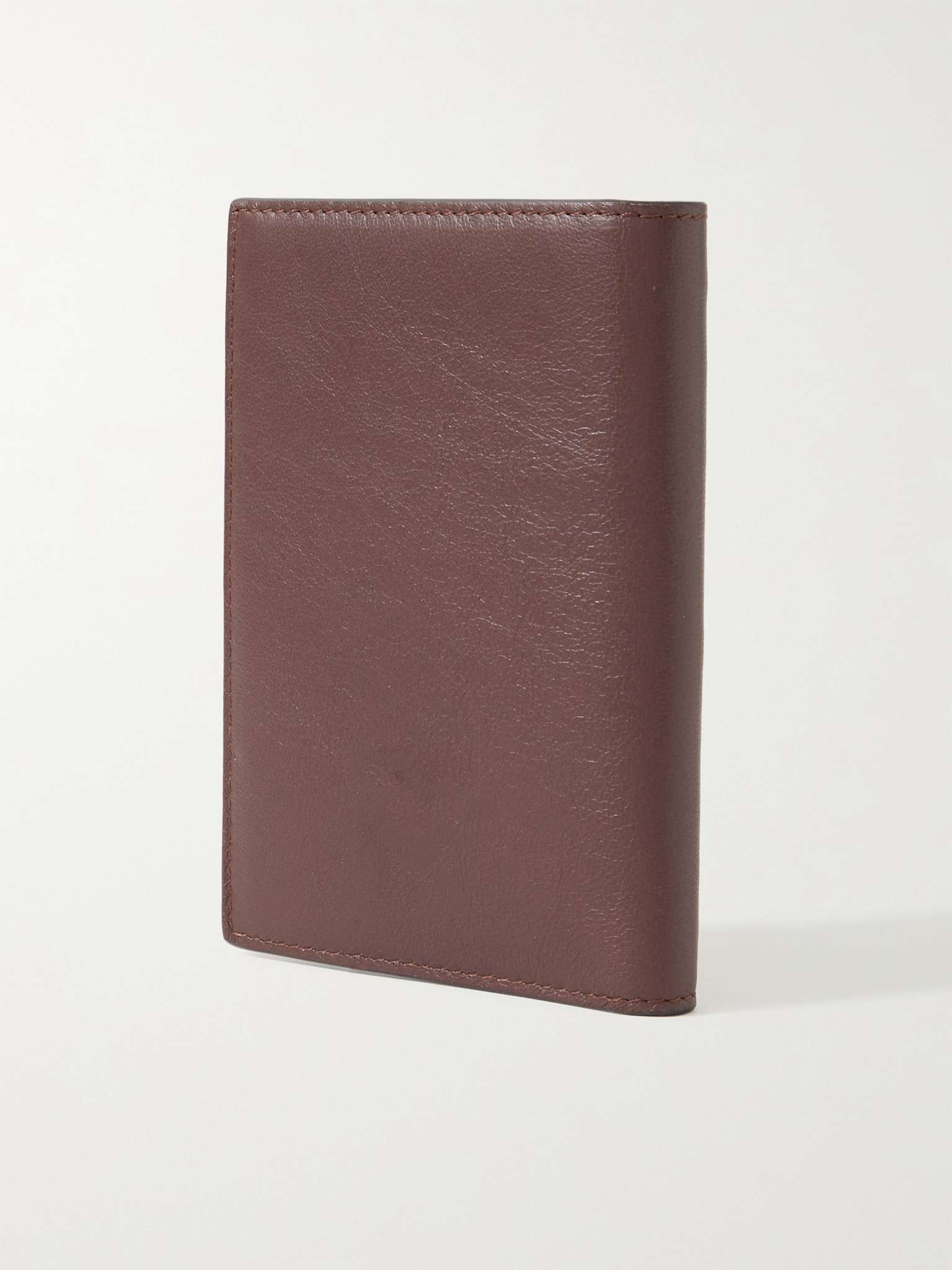 Logo-Debossed Leather Bifold Cardholder - 3