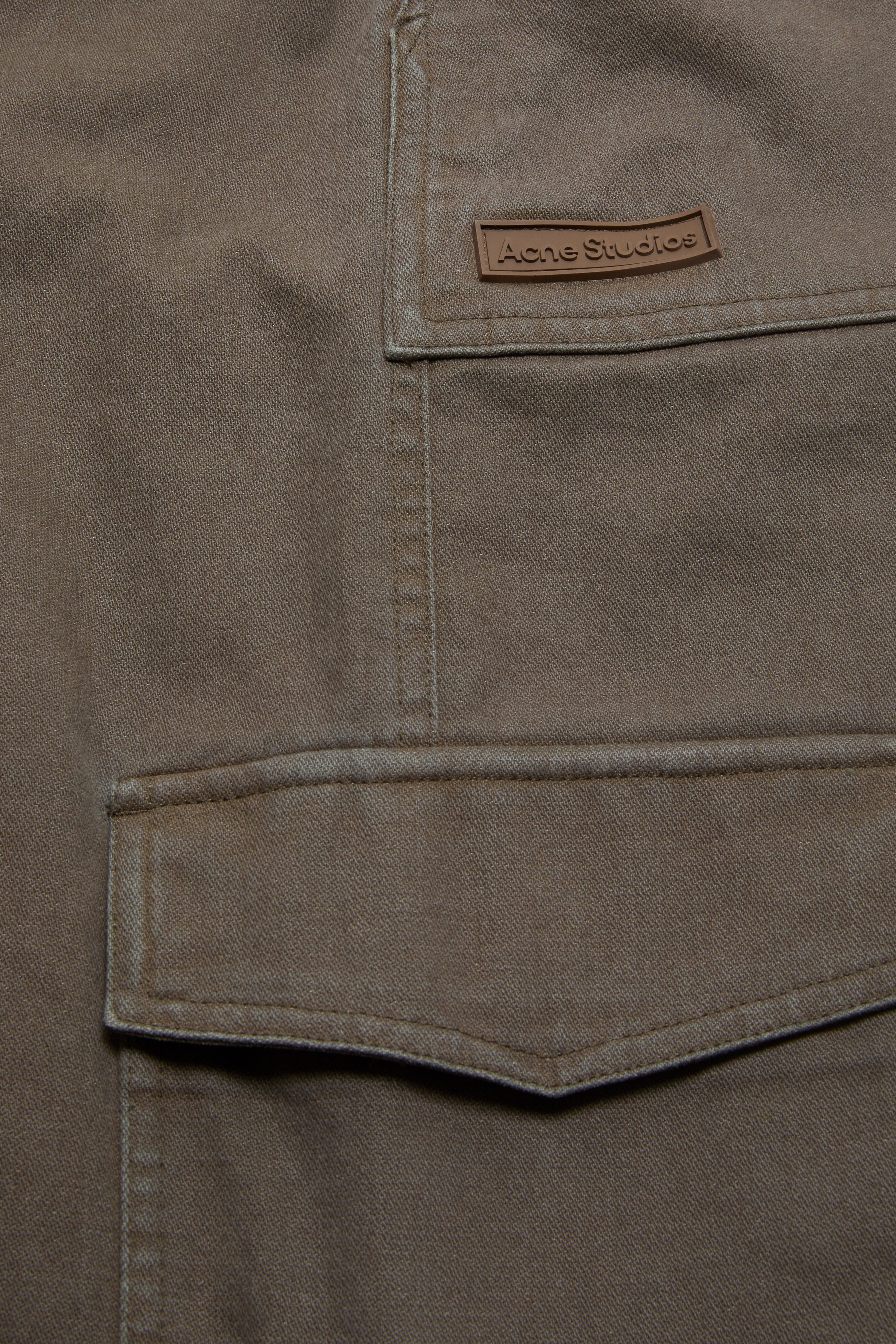 Twill trousers - Khaki green - 6