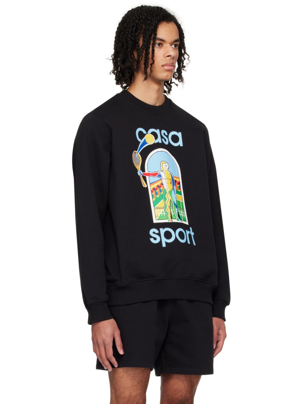 Black 'Le Jeu Coloré' Sweatshirt - 2