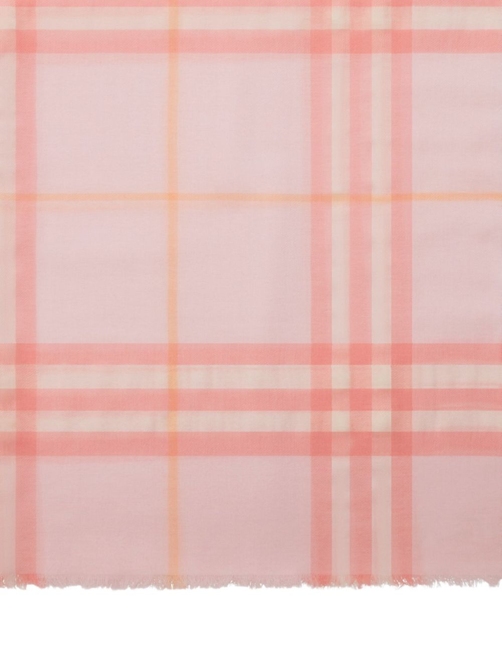 checked wool scarf - 2