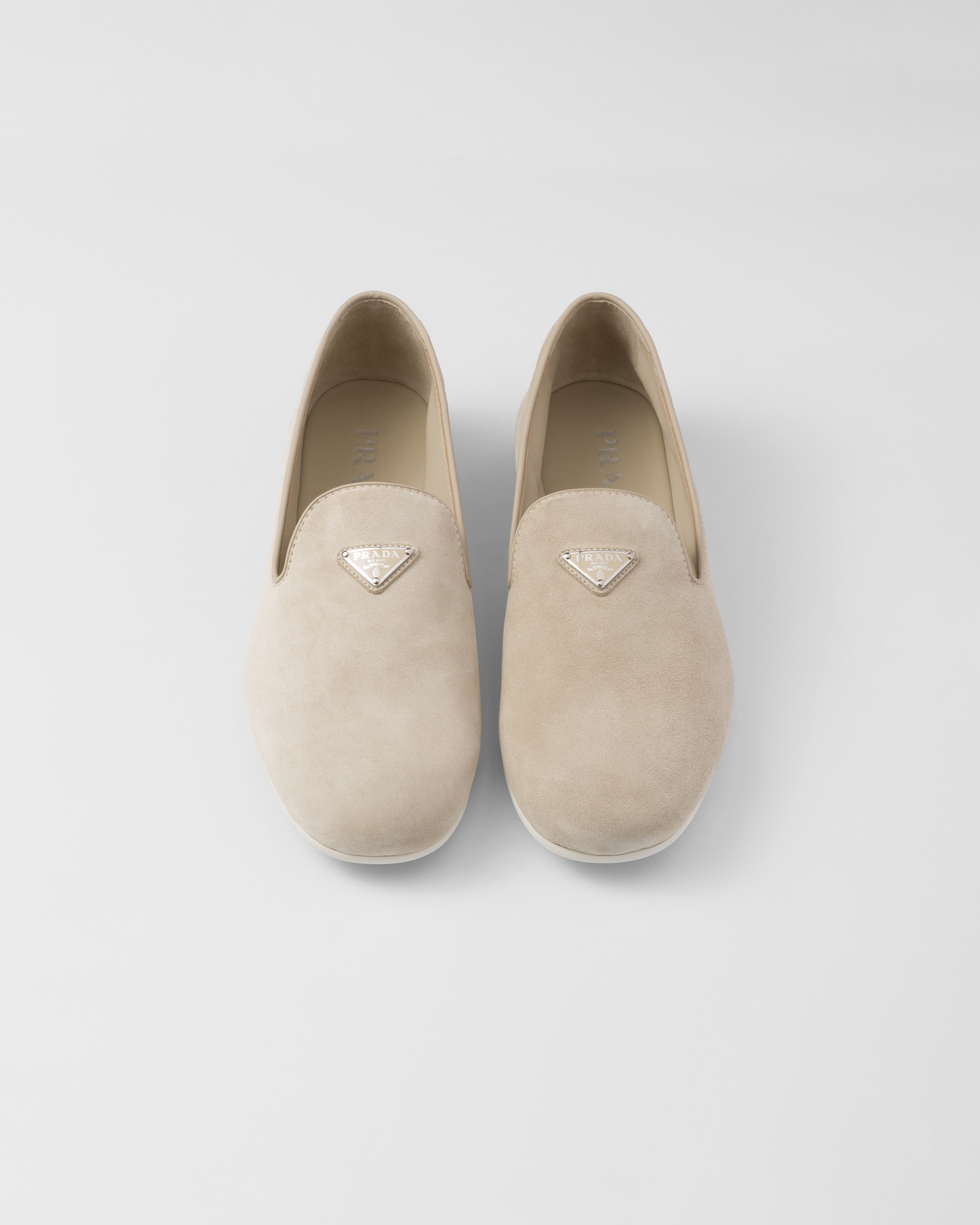 Suede slip-on shoes - 3