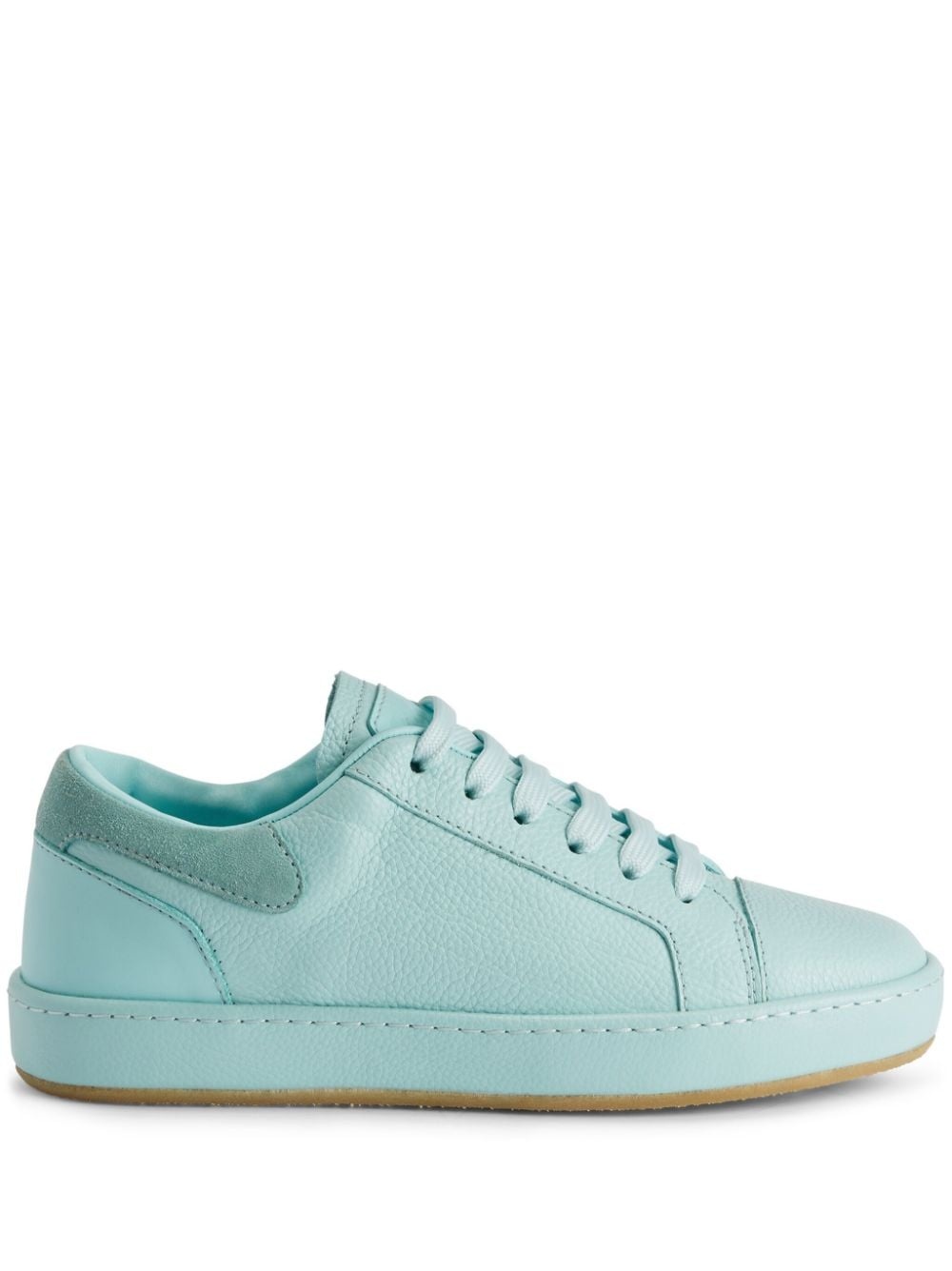 Gz-city pebbled leather sneakers - 1