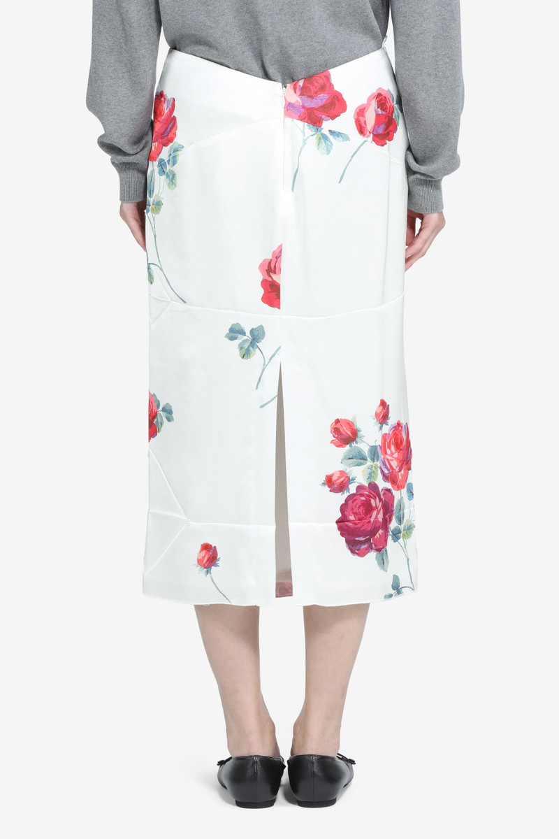 PENCIL SKIRT WITH FLORAL PRINT 3