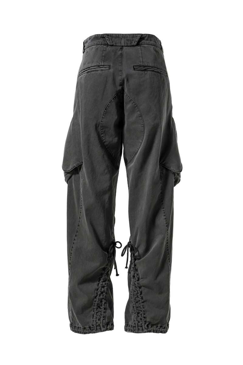 HYEIN SEO DYED CARGO PANTS / DARK GRY outlook