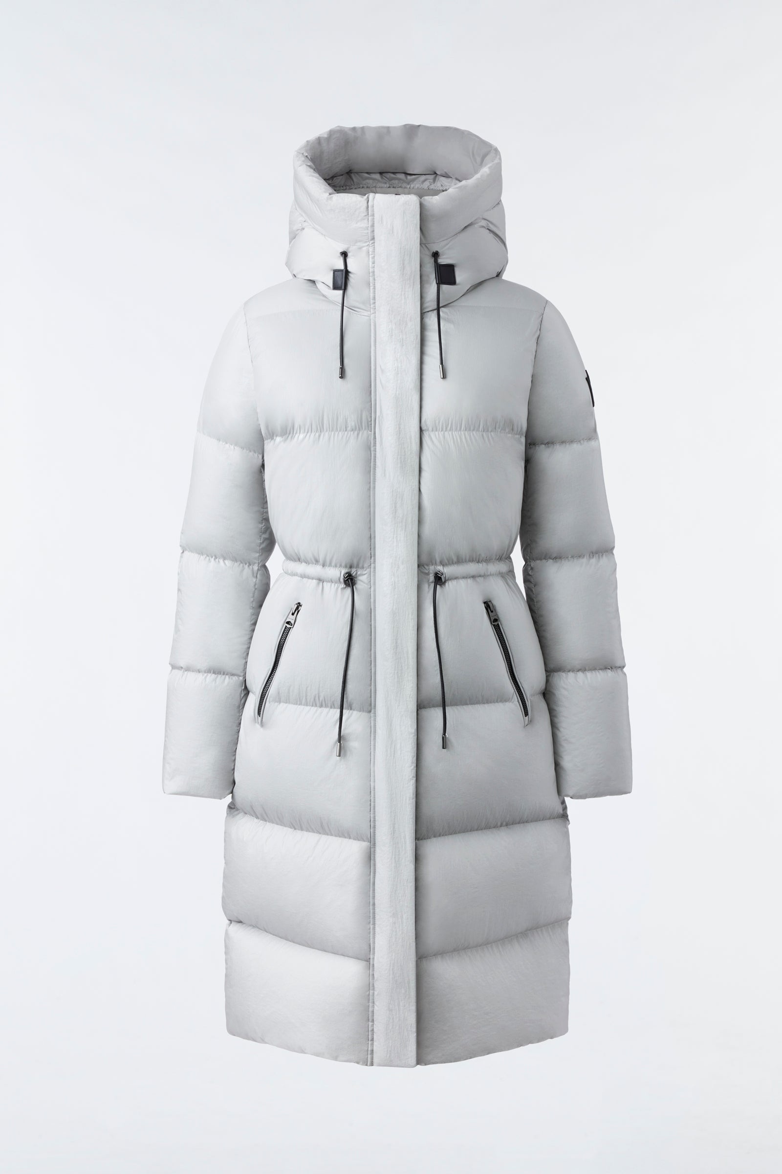 ISHANI foil shield long down coat with hood - 1