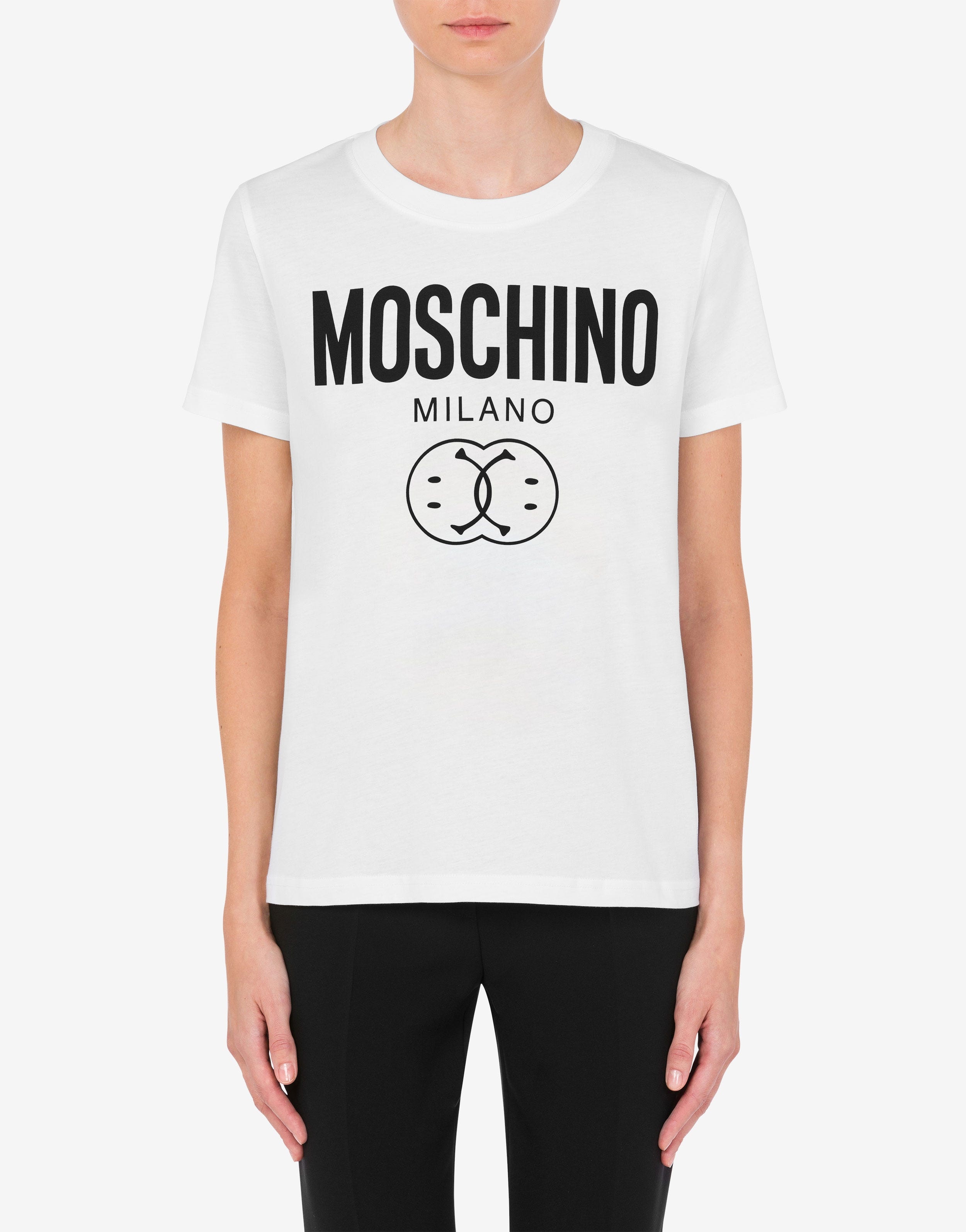 DOUBLE SMILEY® ORGANIC JERSEY T-SHIRT - 2