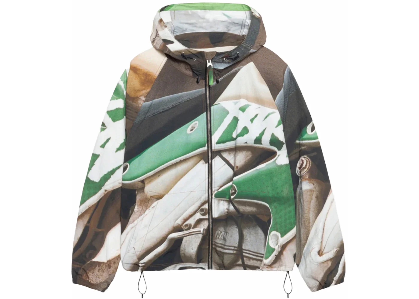 Stussy Beach Shell Jacket Baja Print - 1