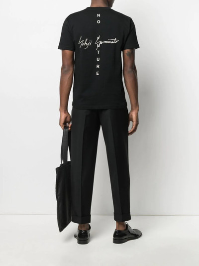 Yohji Yamamoto No Future print T-shirt outlook