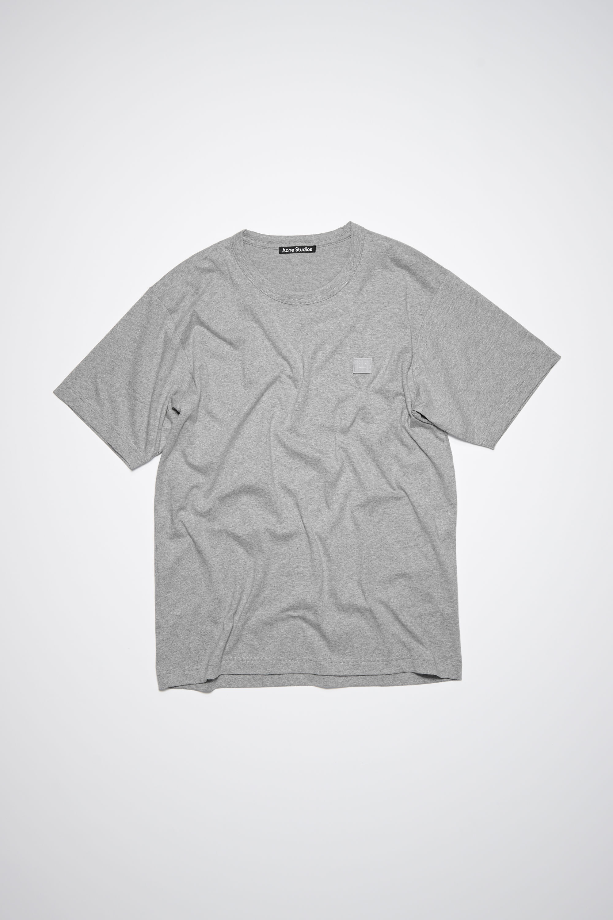 Crew neck t-shirt - Light Grey Melange - 5