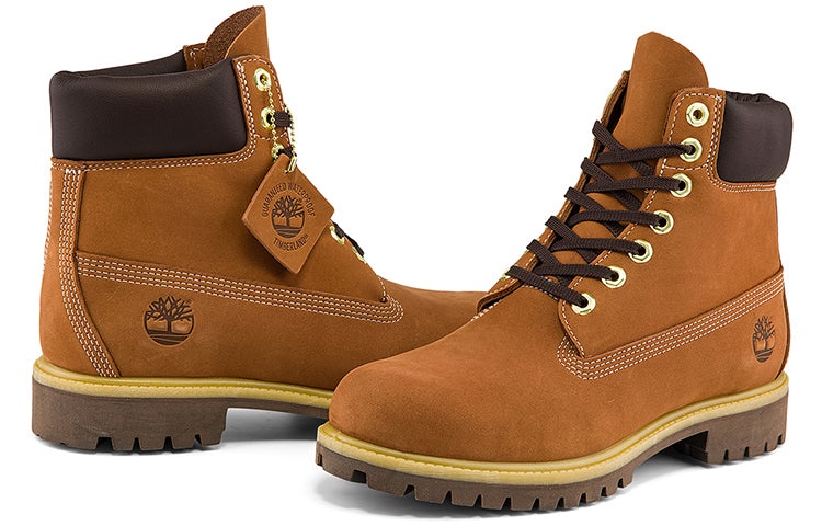 Timberland 6 Inch Premium Waterproof Boot 'Rust Suede' A2JC7 - 5