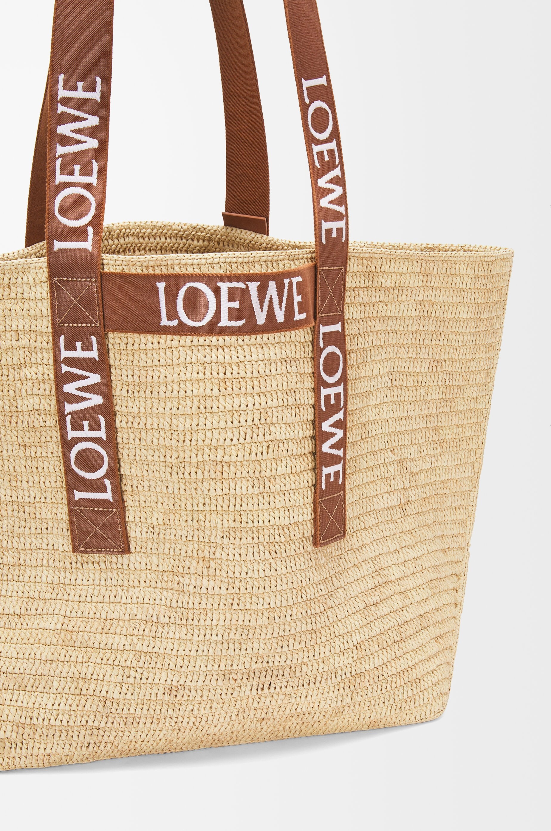 Fold shopper in raffia - 7