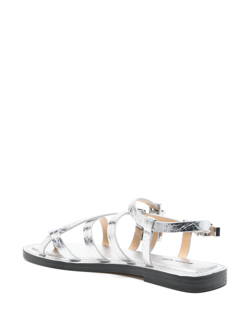 metallic flats 3