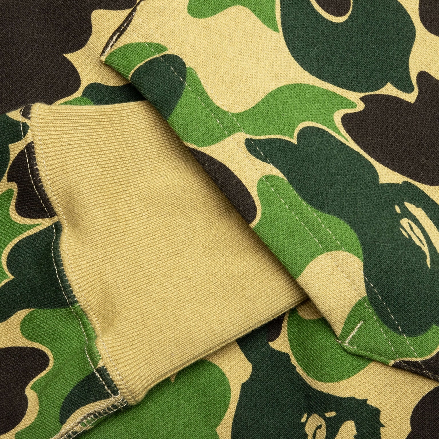 ABC CAMO 2ND APE PULLOVER HOODIE - GREEN - 4