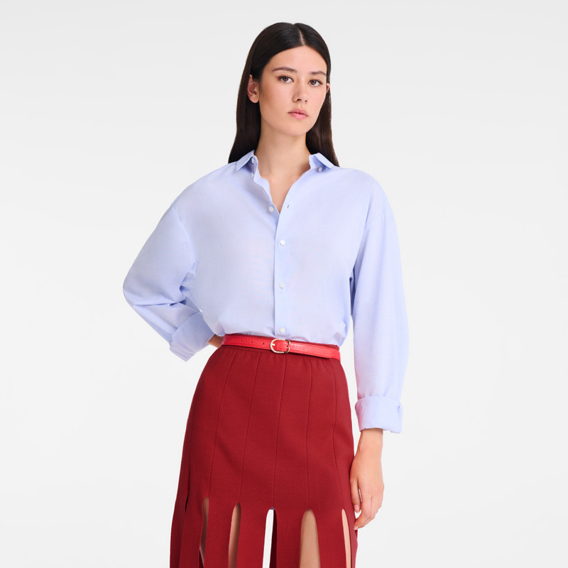 Longchamp Ladies' belt Vermilion - Leather outlook