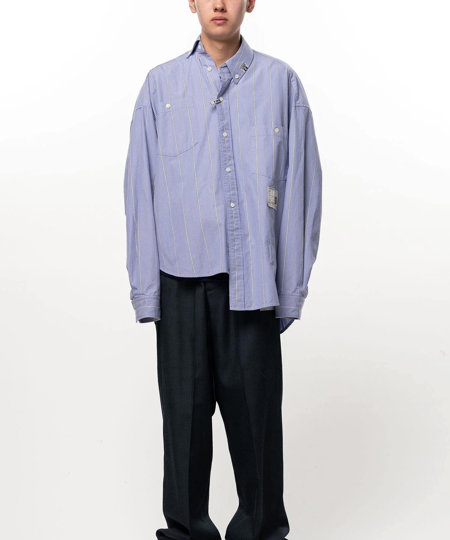 Offset Front Shirt - 1