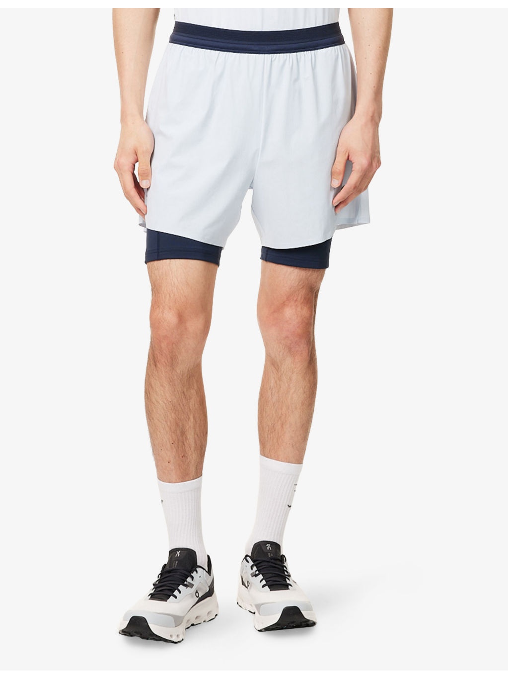 5'' Performance 2/1 Mesh Stretch-Woven Shorts - 3