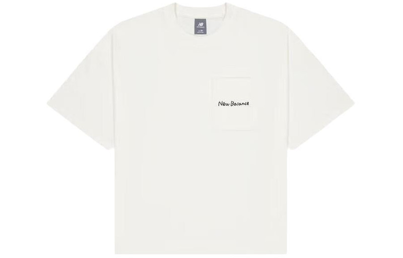 (WMNS) 새로운 밸런스 실행 그래픽 T 셔츠 'White'AWT42319-CIC - 1