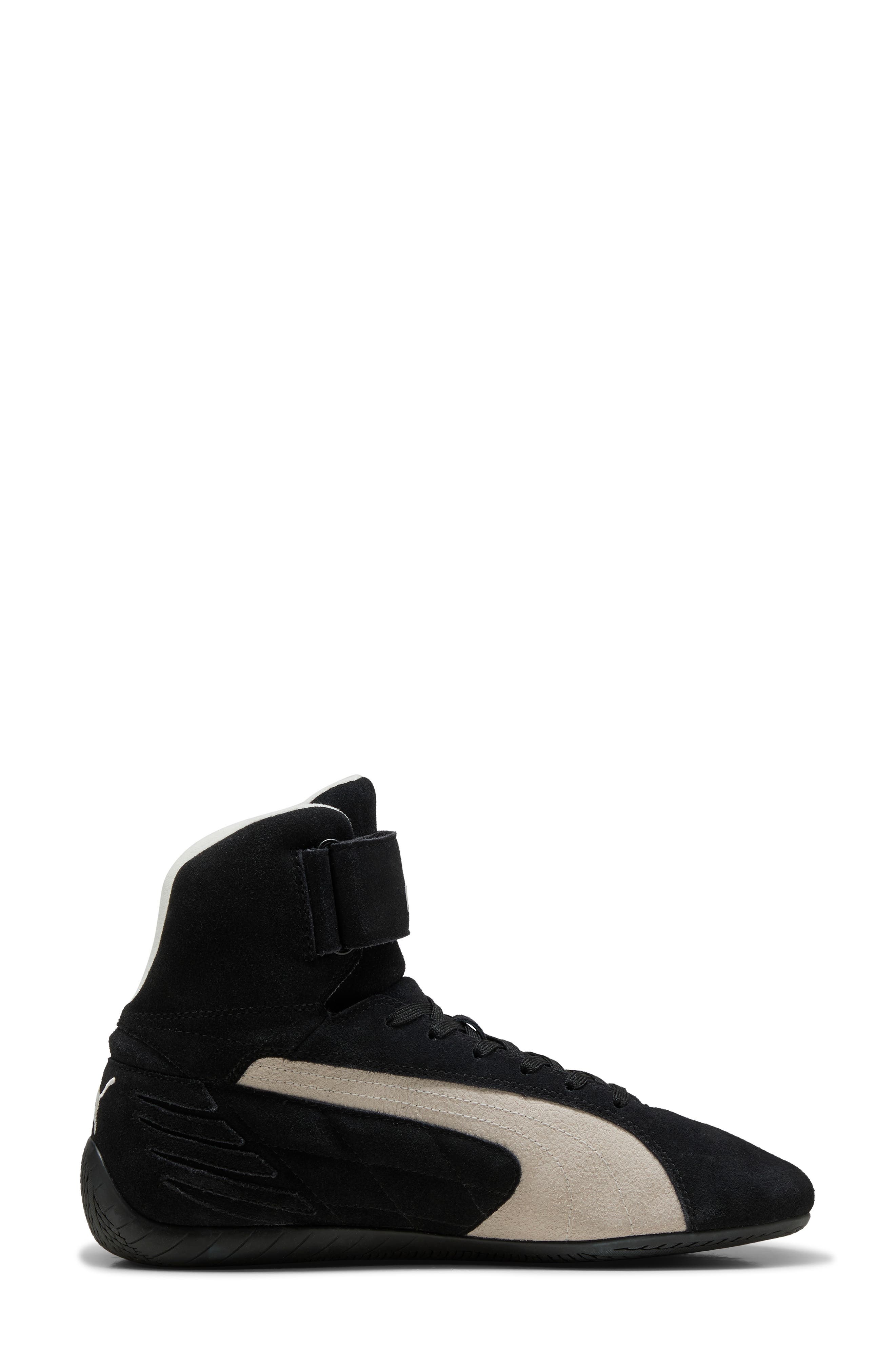 PUMA Speedcat Mid Sneaker in Puma Black-Warm White at Nordstrom - 3