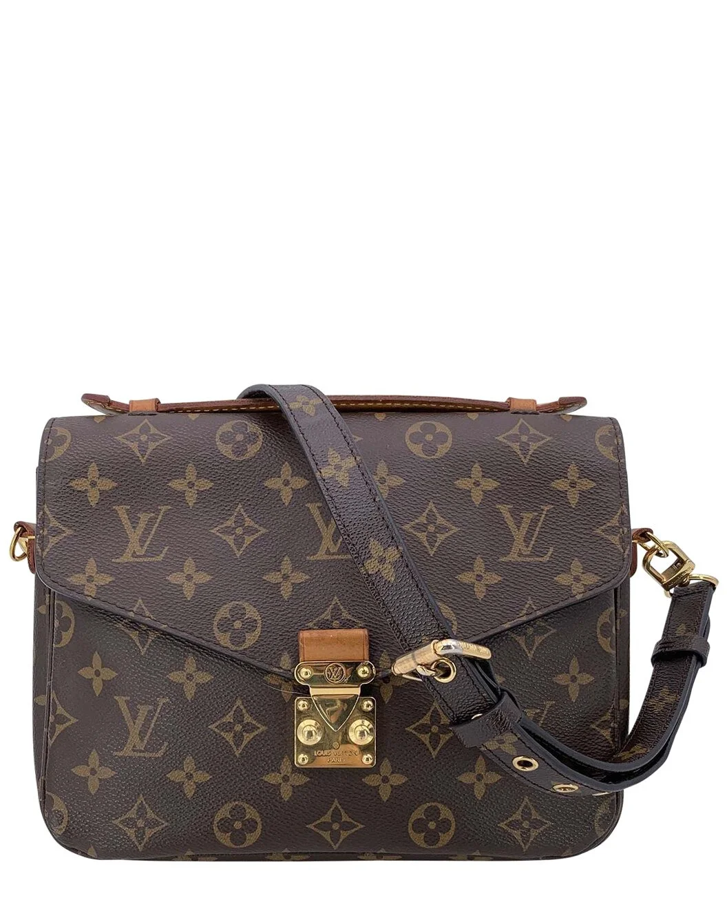 Louis Vuitton Brown Cotton Metis (Authentic Pre-Loved) - 1