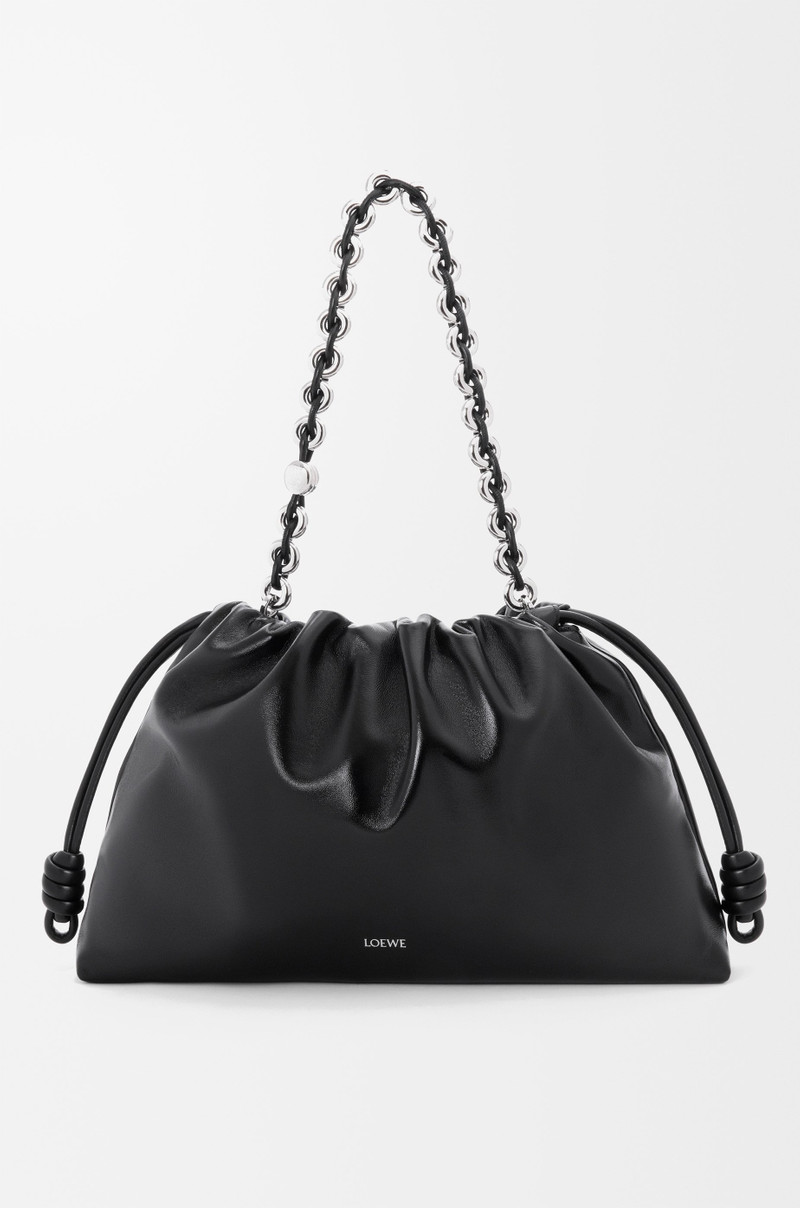 Large Flamenco purse in patent nappa lambskin 4