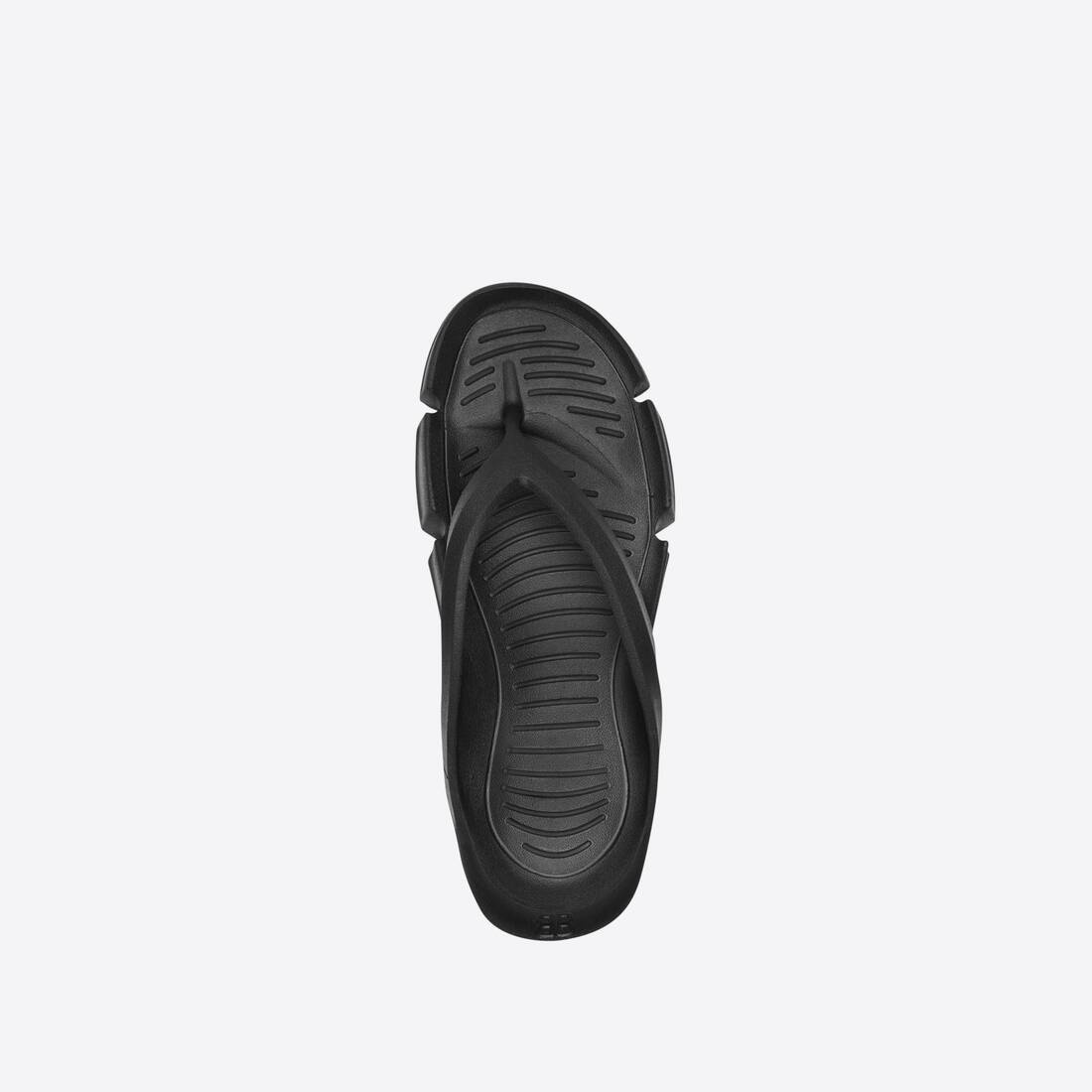 Men's Mold Thong Sandal in Black - 4