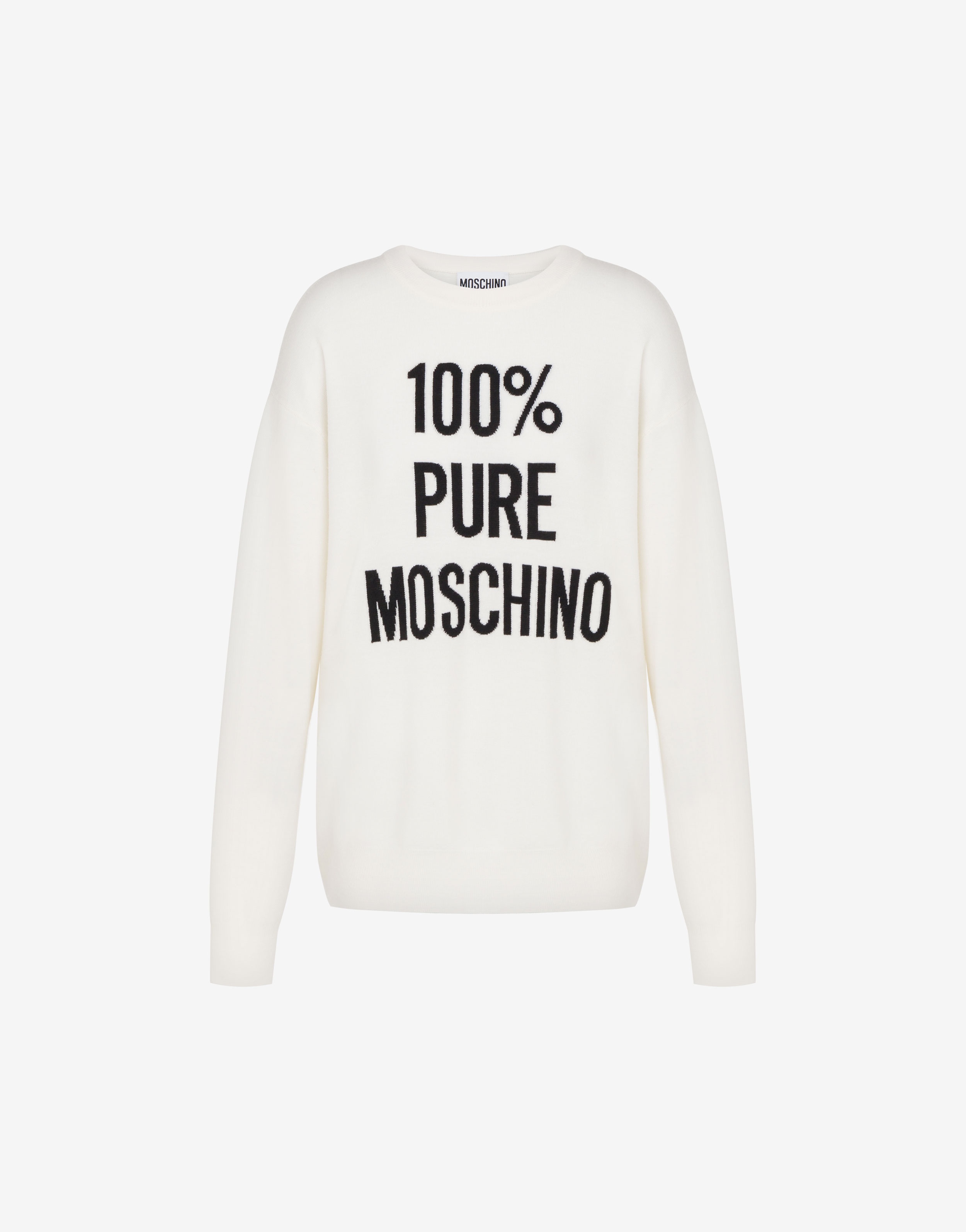 100% PURE MOSCHINO WOOL JUMPER - 1