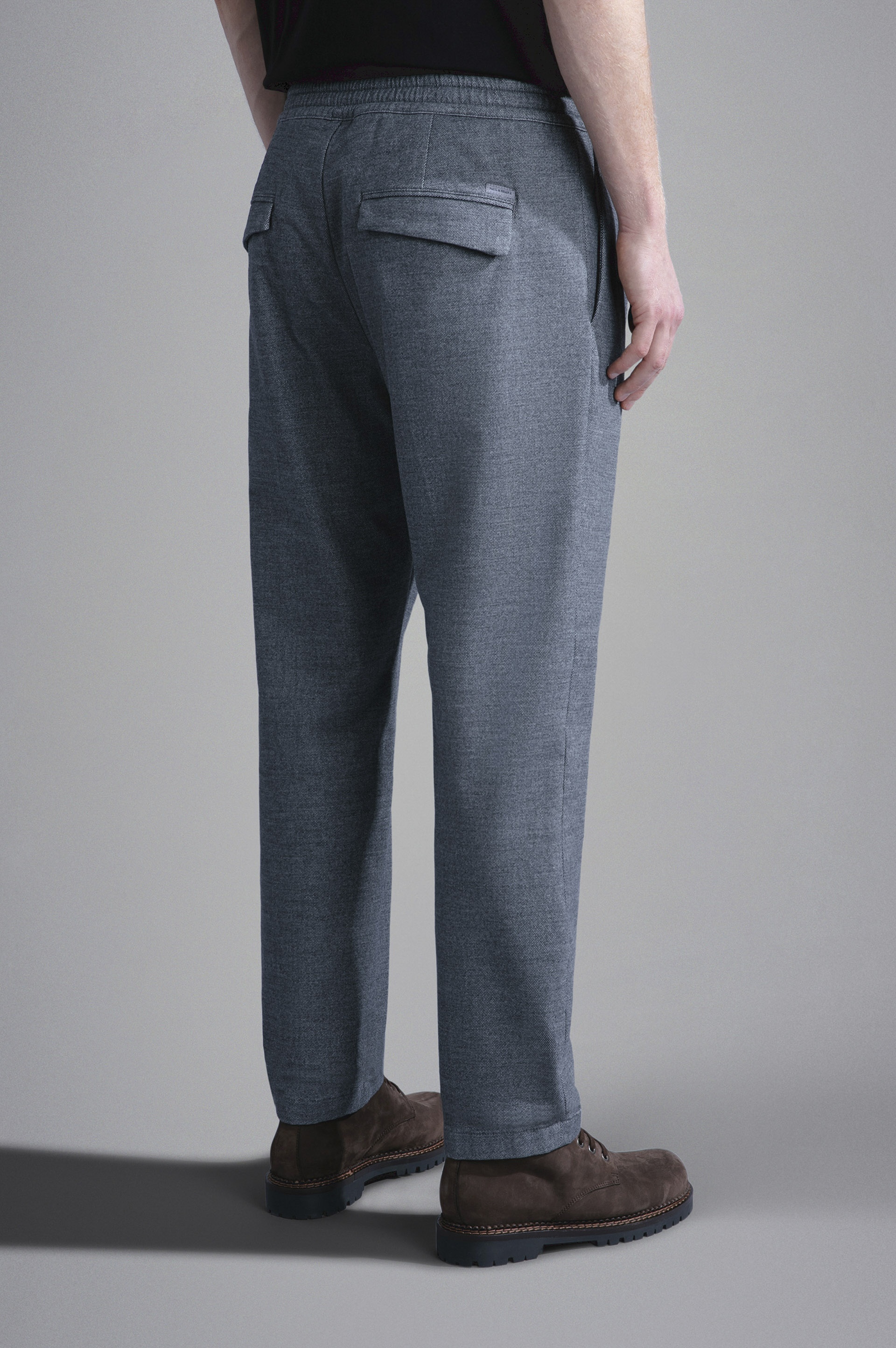STRETCH MOLESKIN CHINO TROUSERS - 3