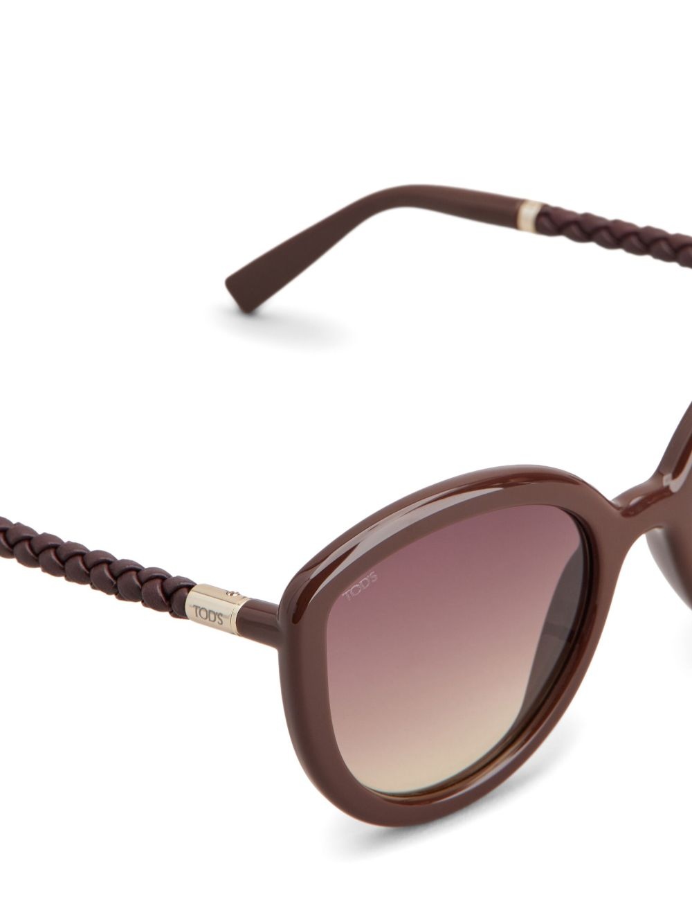 logo-engraved sunglasses - 3