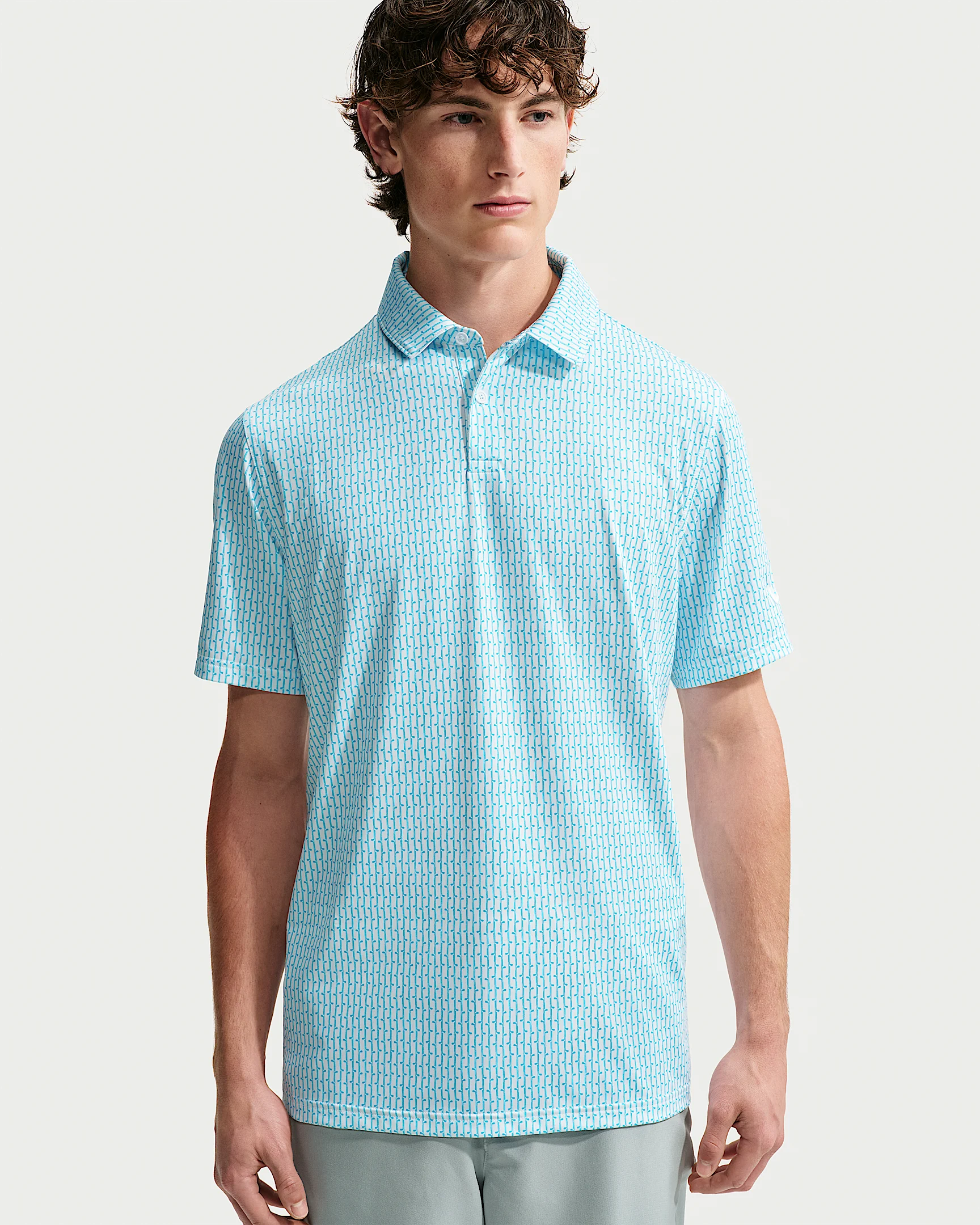 Nike Velocity Men's Dri-FIT Printed Golf Polo - 1