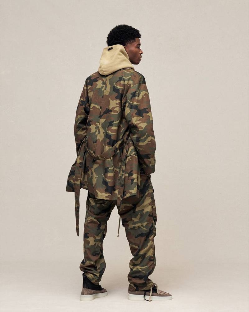 Fear of God Camo Military Coat outlook