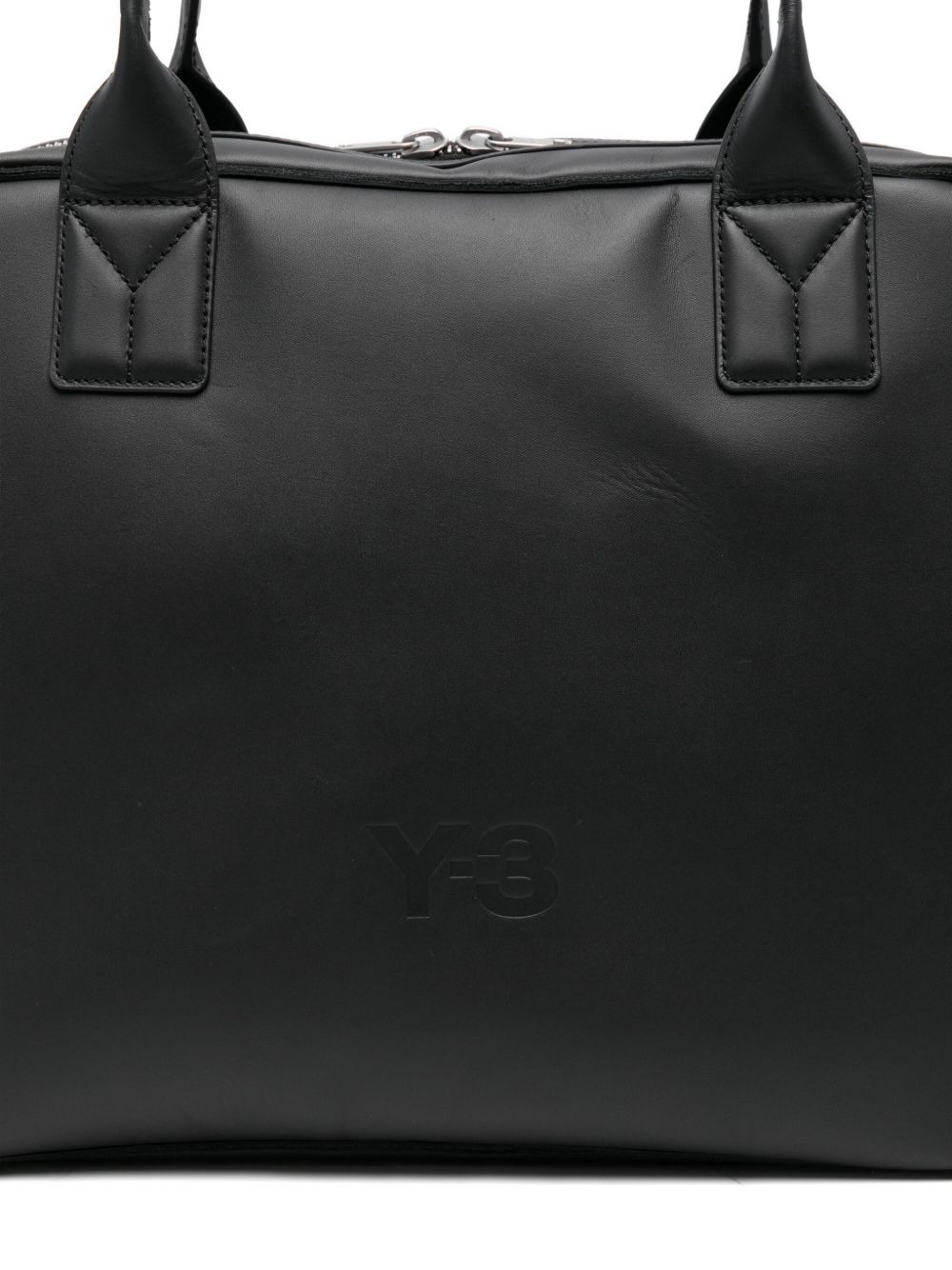 medium debossed-logo shoulder bag - 3