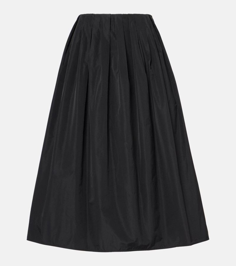Pleated midi skirt 1